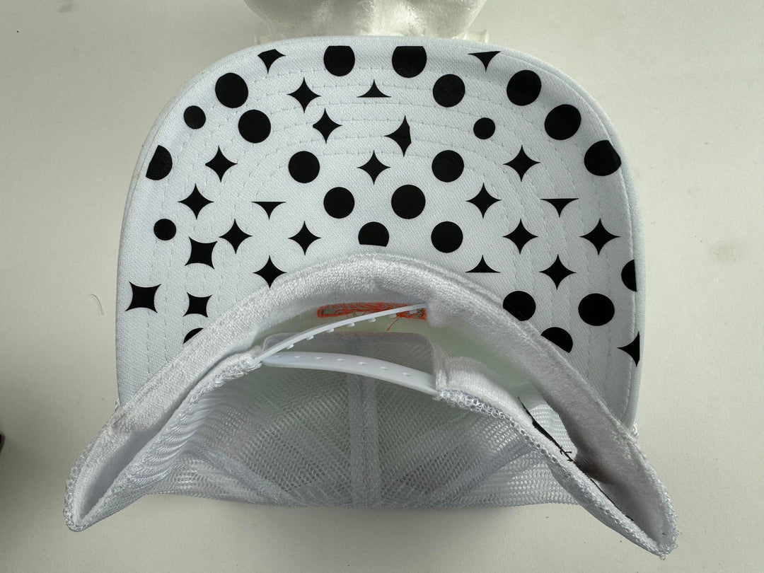 Fruntz White Trucker Neon Green & Orange