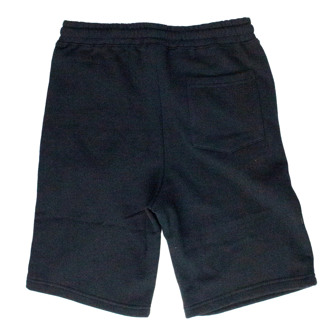 Bandit Black Shorts Teal and Purple