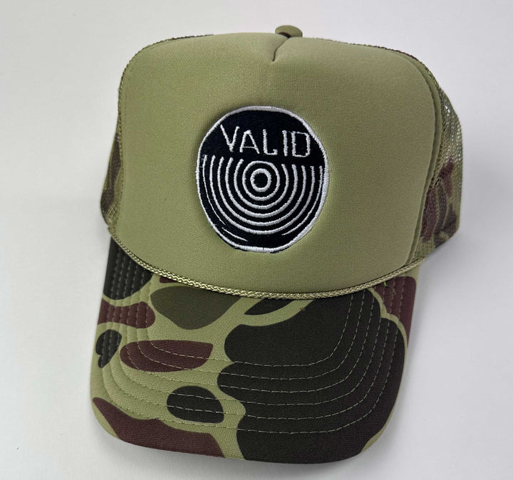 Valid Camo Trucker hat